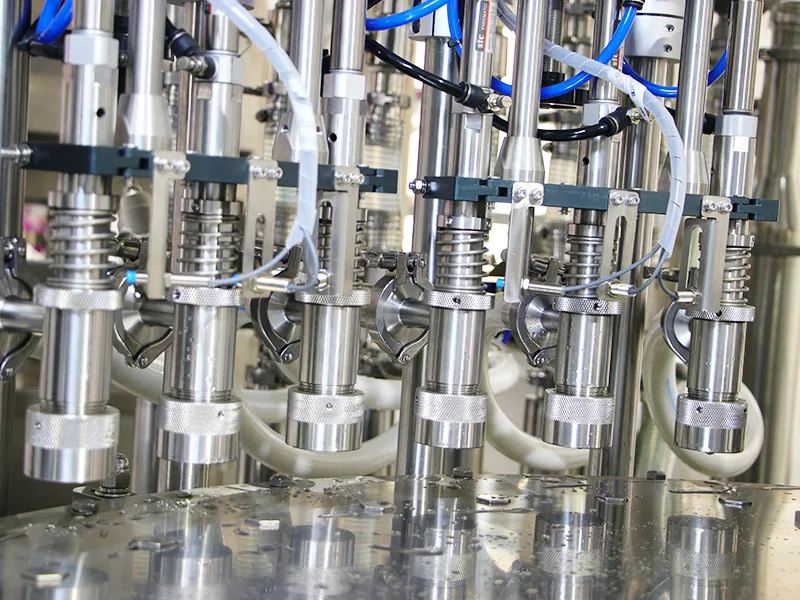 Automatic Spout Pouch Filling Machine