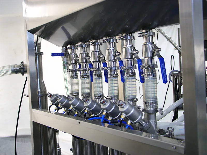 Automatic Spout Pouch Filling Machine