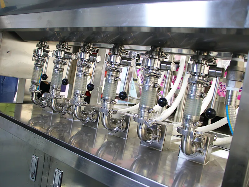 Automatic Spout Pouch Filling Machine