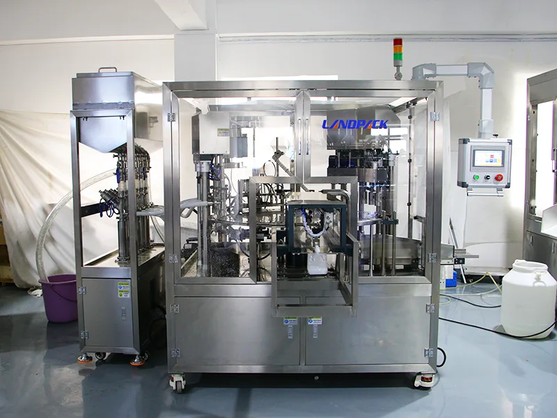 Automatic Spout Pouch Filling Machine