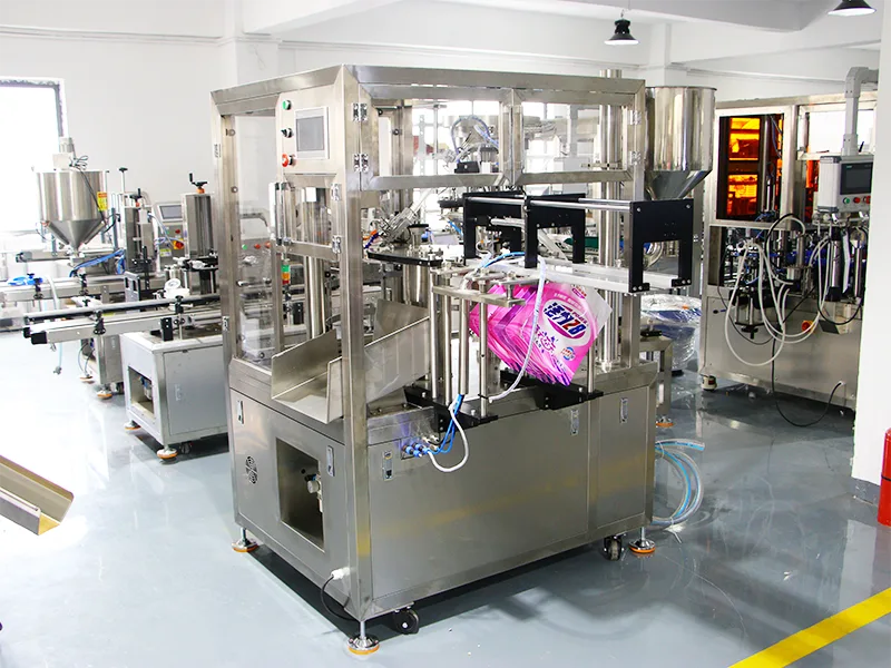 Filling and Capping Integrated Machine