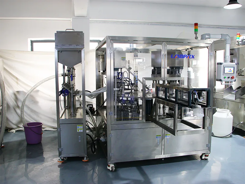 Automatic Spout Pouch Filling Machine