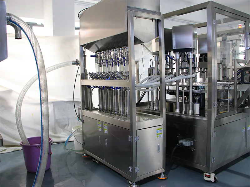 Automatic Spout Pouch Filling Machine