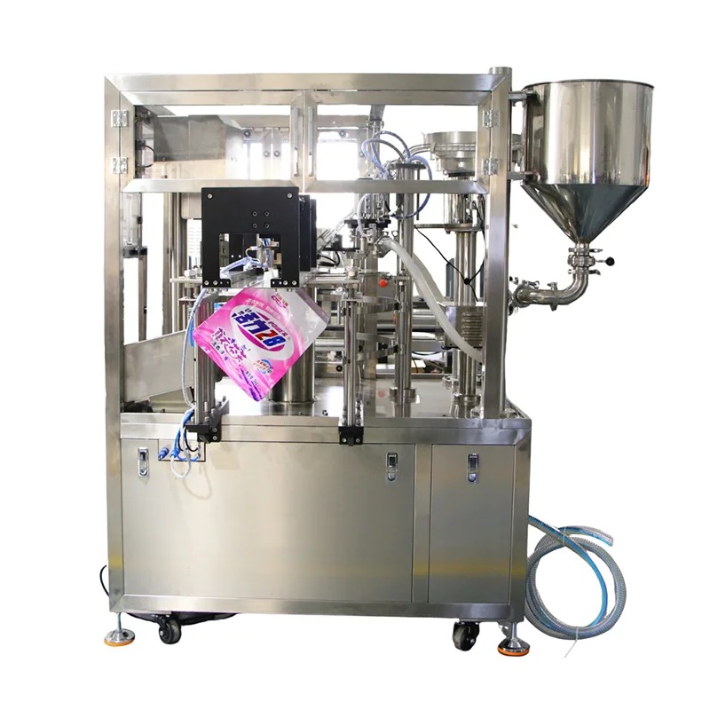 Tomato Paste Spout Pouch Filling Machine